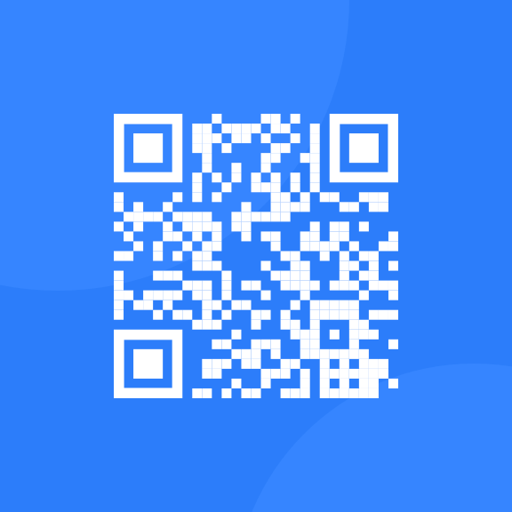 QR Code leading to the Frontend Mentor frontpage